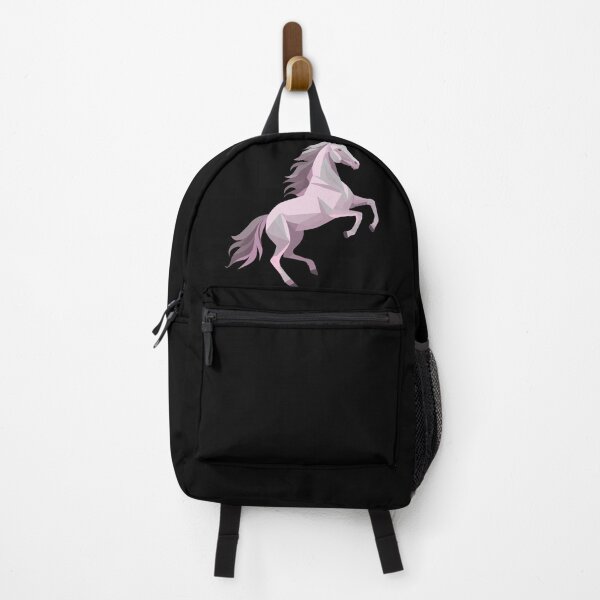 Item preview, LOW POLY HORSE - GEOMETRIC - CUBISM - PASTEL COLORS designed and sold by Gihan-Design.