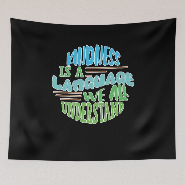 Item preview, Cute Kindness Language We All Understand ESL Teacher Student designed and sold by MadrigueraSM-.