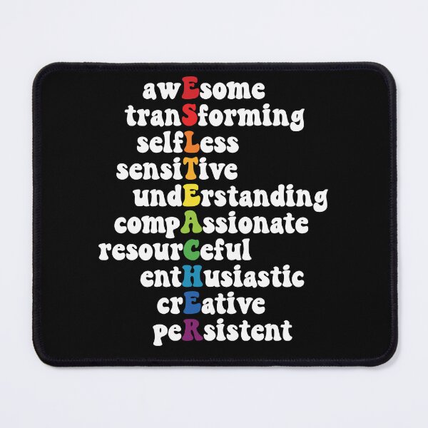 Item preview, ESL Teacher Acronym Teaching ELL Student Appreciation Women designed and sold by MadrigueraSM-.