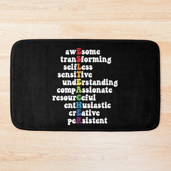 Item preview, ESL Teacher Acronym Teaching ELL Student Appreciation Women designed and sold by MadrigueraSM-.