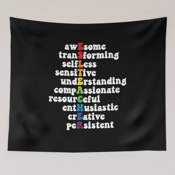 Item preview, ESL Teacher Acronym Teaching ELL Student Appreciation Women designed and sold by MadrigueraSM-.