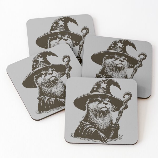 Item preview, Otter Wizard Vintage designed and sold by TomFrontierArt.
