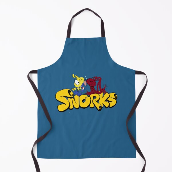 Item preview, Snorks Logo with Occy and Allstar Seaworthy - ORIGINAL DRAWN by SillyFun.redbubble.com designed and sold by SillyFun.