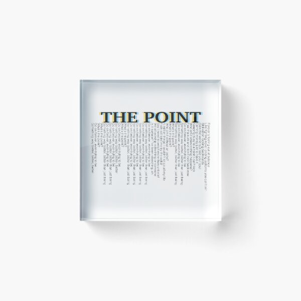 Item preview, The Point designed and sold by Mysterious Goose .