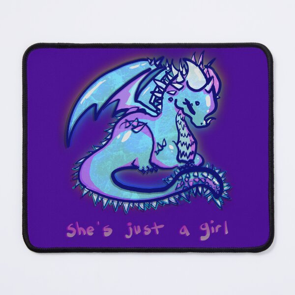 Item preview, SHE'S JUST A GIRL designed and sold by rotomtoms.