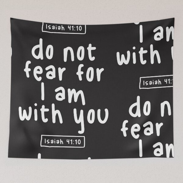 Item preview, Do Not Fear for I Am With You – Isaiah 41:10 Christian Quote designed and sold by cidolopez.