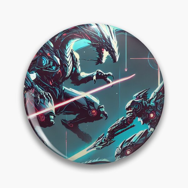Item preview, Mecha vs dragon designed and sold by snow7767.