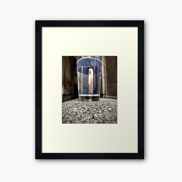 Item preview, Framed in Glass – A Roman Passage Through Water designed and sold by DeepFrame.