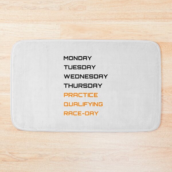 Item preview, Papaya - Days of the race week designed and sold by ClanRaeDesign.