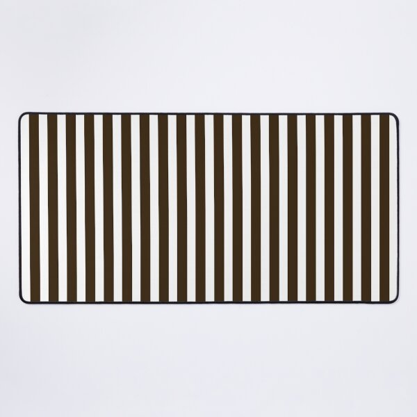 Item preview, Vertical Brown and white Stripes pattern designed and sold by cutecrazytshirt.