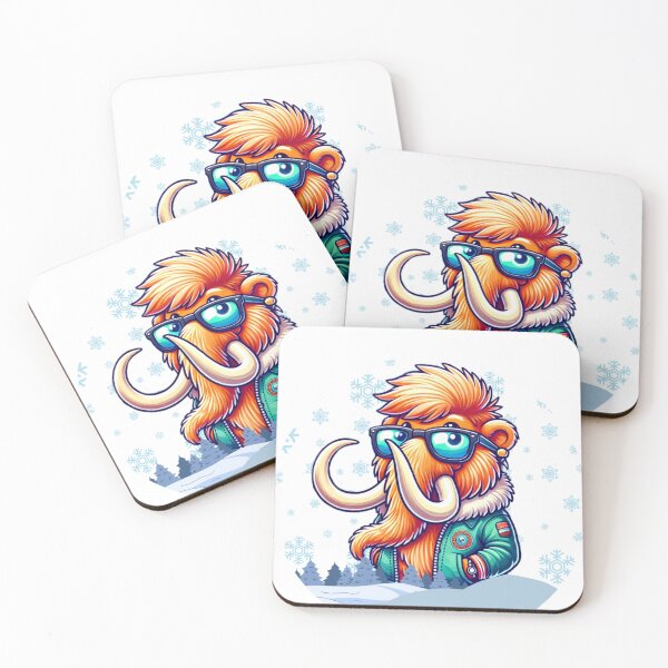 Item preview, Woolly, mammoth, cool, ice age, fluffy designed and sold by B-M-Store.