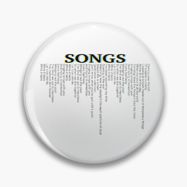 Item preview, SONGS designed and sold by Mysterious Goose .