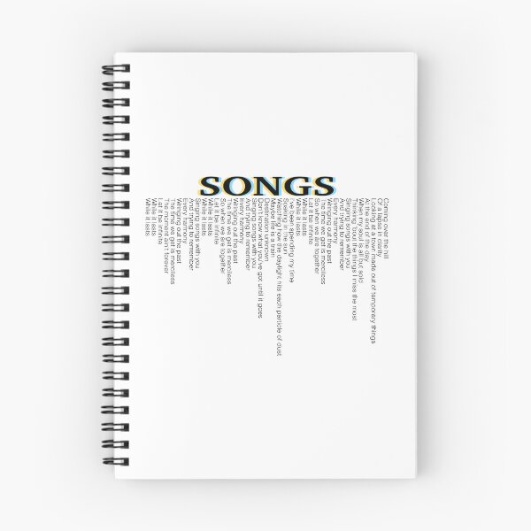 Item preview, SONGS designed and sold by Mysterious Goose .