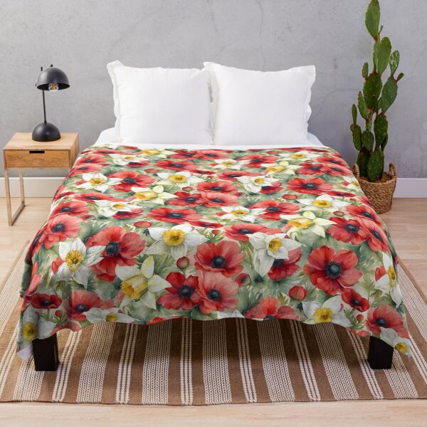 Item preview, Timeless Colorful Anemone Daffodil designed and sold by Tina Veenstra.