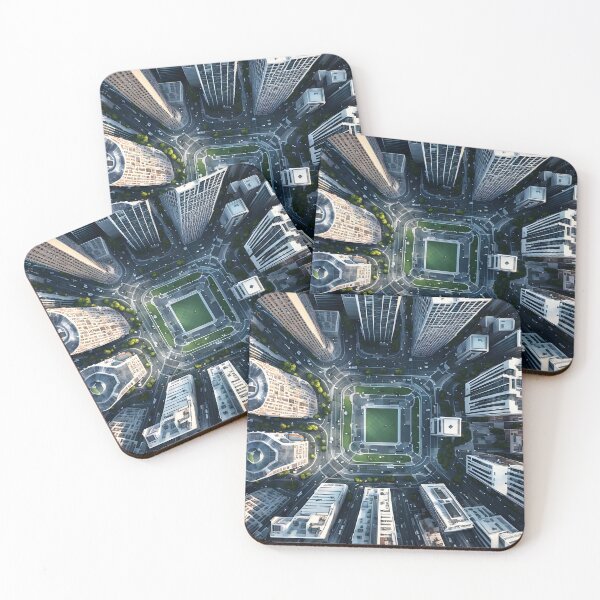 Item preview, Сity view from above designed and sold by PrintLabStudio.