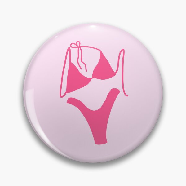 Item preview, teeny pink bikini designed and sold by abbywalk.