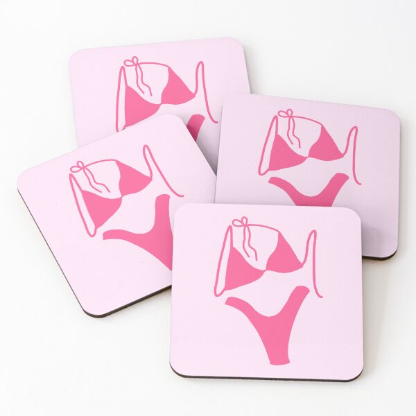 Item preview, teeny pink bikini designed and sold by abbywalk.