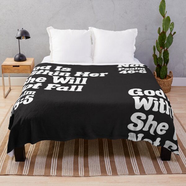 Item preview, God Is Within Her - Christian Quote Psalm 46:5 designed and sold by cidolopez.
