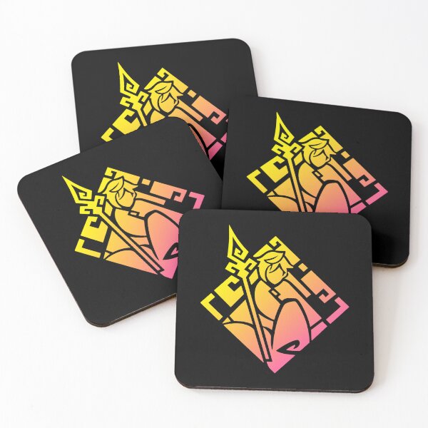 Item preview, Zhongli Genshin Impact Character Neon Aestetic Symbol designed and sold by Kubala Designs.