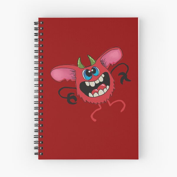 Item preview, Clif, the Smiling Red Monster designed and sold by FoxPossum.