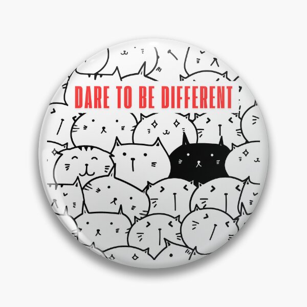 Item preview, DARE TO BE DIFFERENT designed and sold by Visual Arts Sławomir Grzanek.