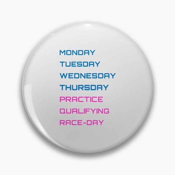Item preview, Alpine - Days of the race week designed and sold by ClanRaeDesign.