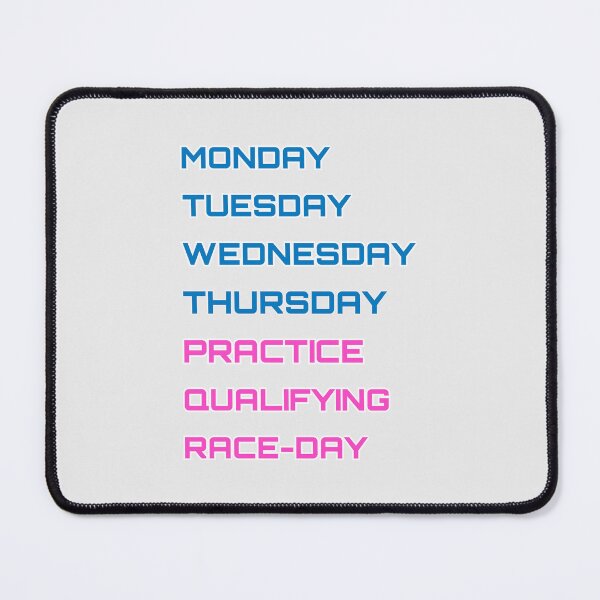 Item preview, Alpine - Days of the race week designed and sold by ClanRaeDesign.