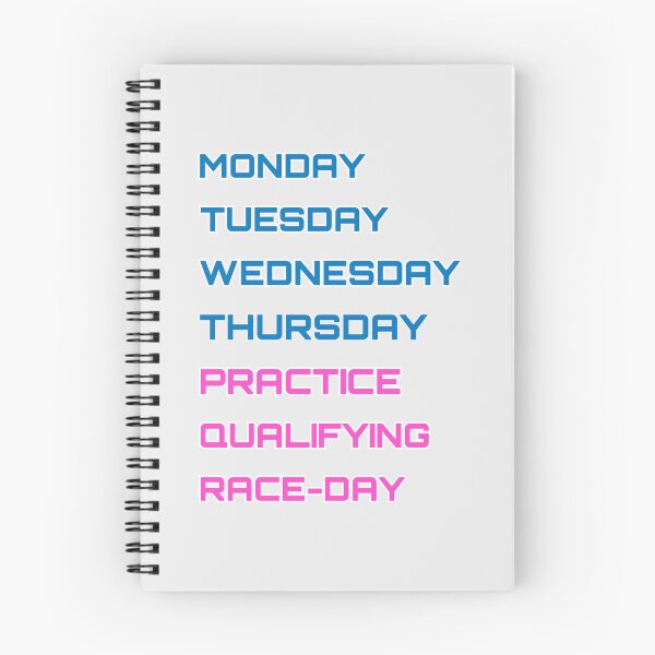 Item preview, Alpine - Days of the race week designed and sold by ClanRaeDesign.