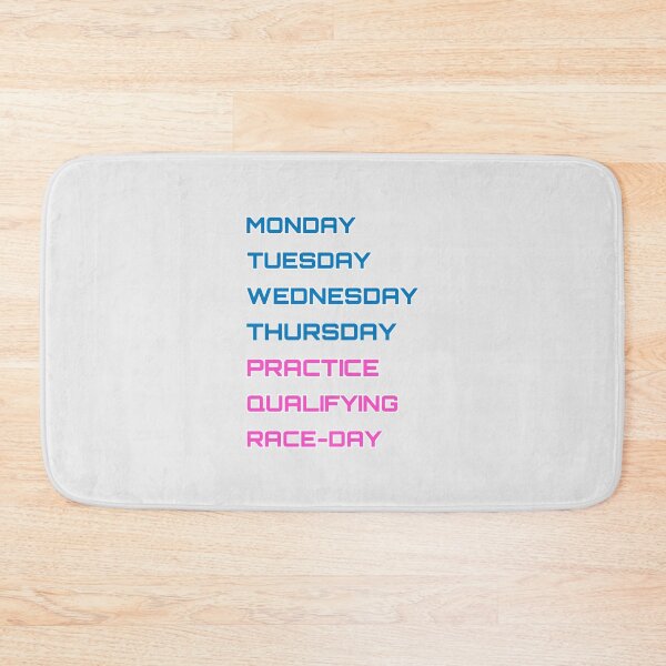 Item preview, Alpine - Days of the race week designed and sold by ClanRaeDesign.