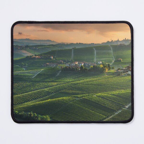 Item preview, Langhe vineyards morning designed and sold by Stefano Orazzini.