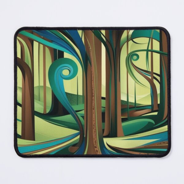 Item preview, Abstract Fantasy Forest designed and sold by Forest Aura Vibes.