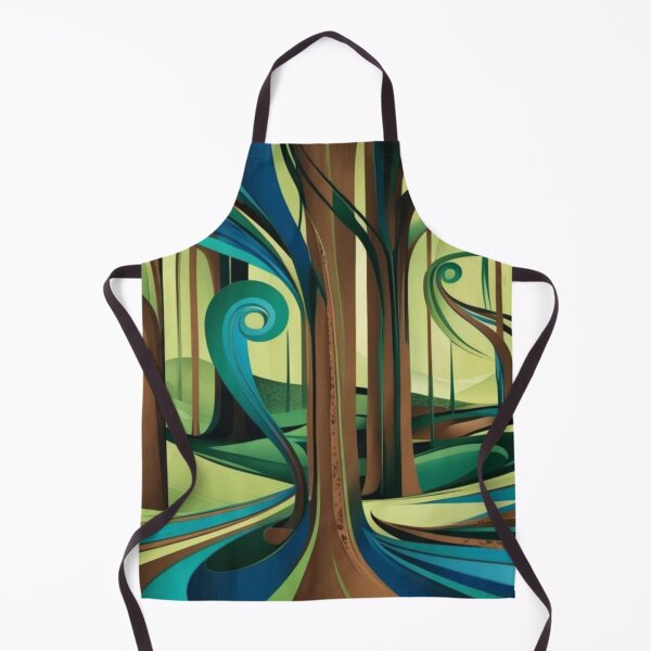 Item preview, Abstract Fantasy Forest designed and sold by Forest Aura Vibes.