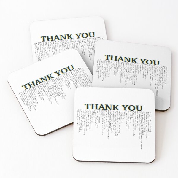 Item preview, thank you designed and sold by Mysterious Goose .
