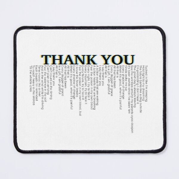 Item preview, thank you designed and sold by Mysterious Goose .