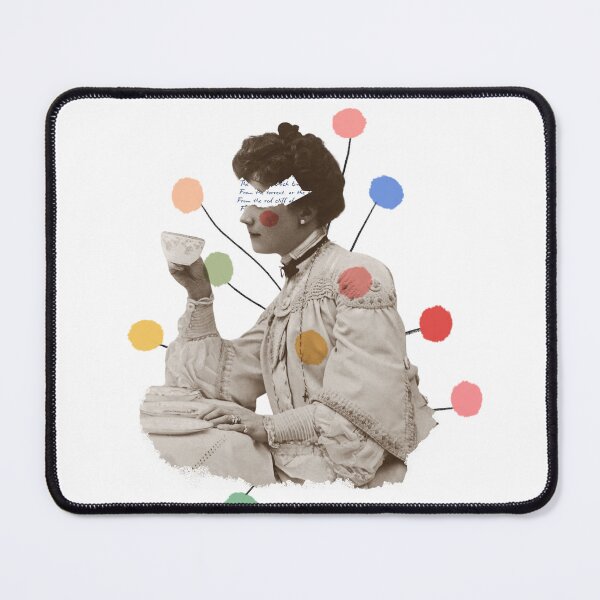 Item preview, Vintage colorful abstract collage designed and sold by Inadesignstore.