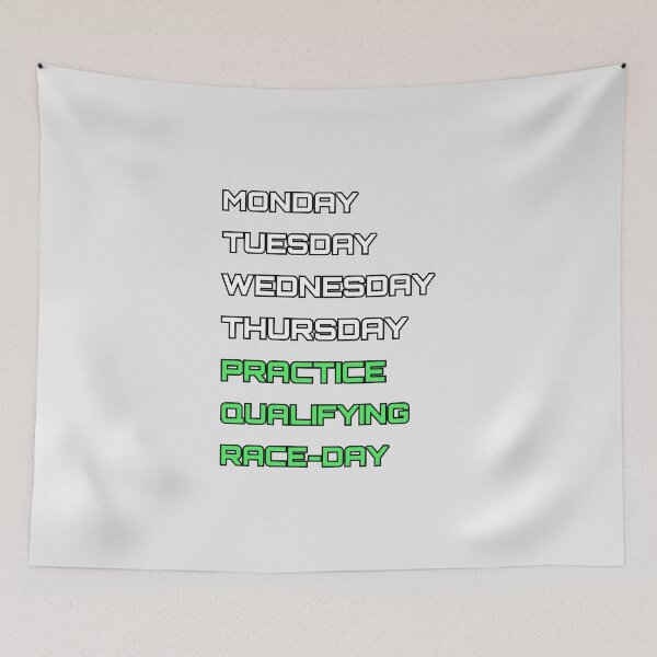 Item preview, Steak - Days of the race week designed and sold by ClanRaeDesign.