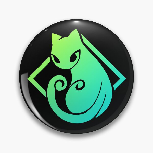 Item preview, Diona Genshin Impact Character Neon Aestetic Symbol designed and sold by Kubala Designs.
