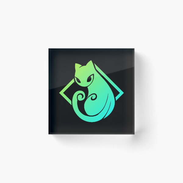 Item preview, Diona Genshin Impact Character Neon Aestetic Symbol designed and sold by Kubala Designs.