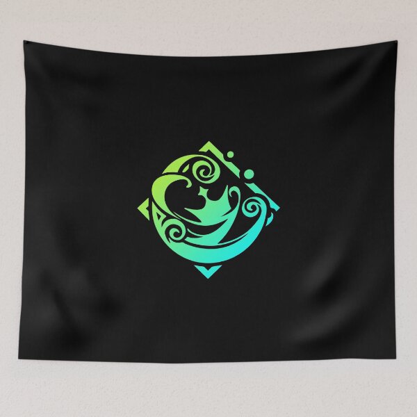 Item preview, Eula Genshin Impact Character Neon Aestetic Symbol designed and sold by Kubala Designs.