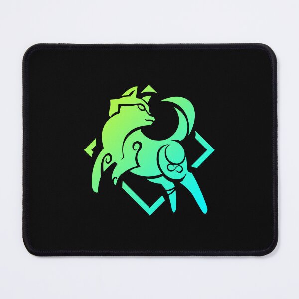Item preview, Gorou Genshin Impact Character Neon Aestetic Symbol designed and sold by Kubala Designs.