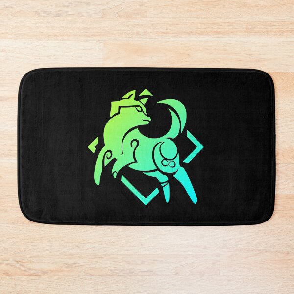 Item preview, Gorou Genshin Impact Character Neon Aestetic Symbol designed and sold by Kubala Designs.