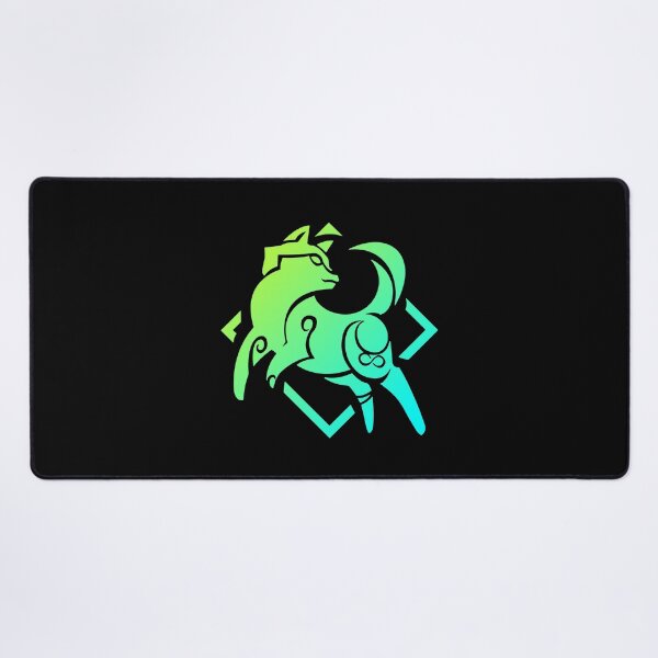 Item preview, Gorou Genshin Impact Character Neon Aestetic Symbol designed and sold by Kubala Designs.
