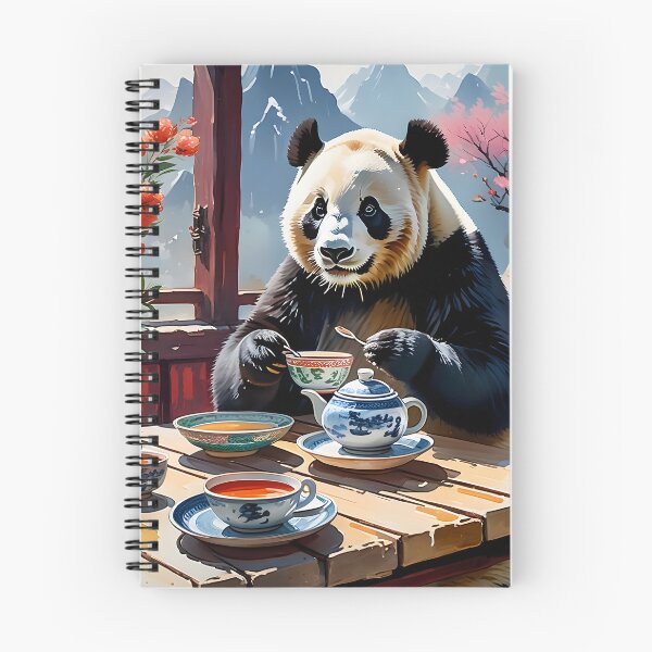 Item preview, Panda Tea Time designed and sold by Paw's Arts.