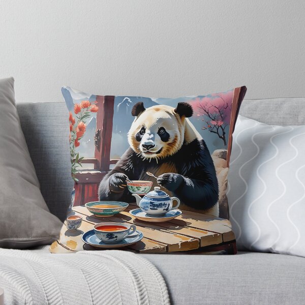 Item preview, Panda Tea Time designed and sold by Paw's Arts.