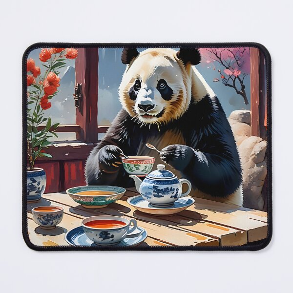 Item preview, Panda Tea Time designed and sold by Paw's Arts.