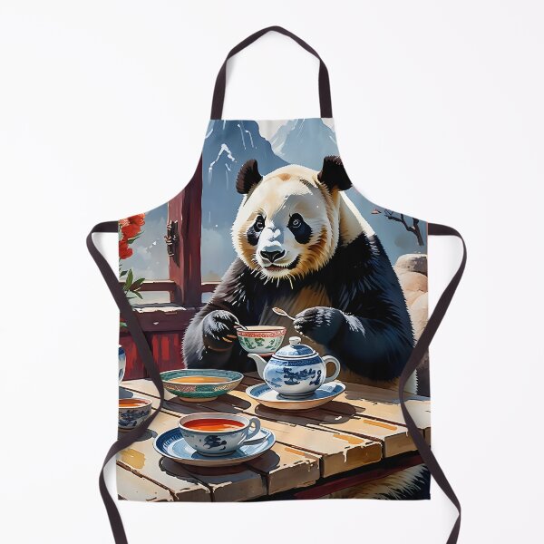 Item preview, Panda Tea Time designed and sold by Paw's Arts.