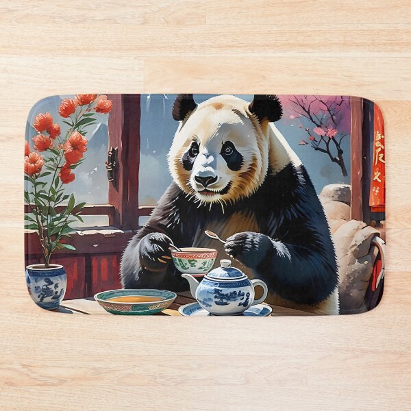 Item preview, Panda Tea Time designed and sold by Paw's Arts.