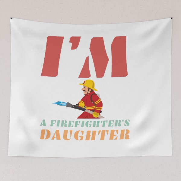 Item preview, I'm A Firefighter Daughter Gift designed and sold by TymekStore.