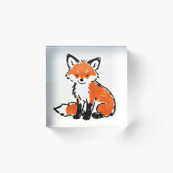 Artikelvorschau, Niedliche kleine Fuchs-Tintenskizze entworfen und verkauft von SunkenCost.