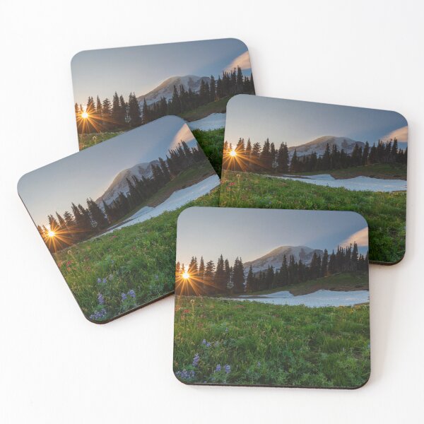 Item preview, Last Light over Mt. Rainier designed and sold by DawsonImages.
